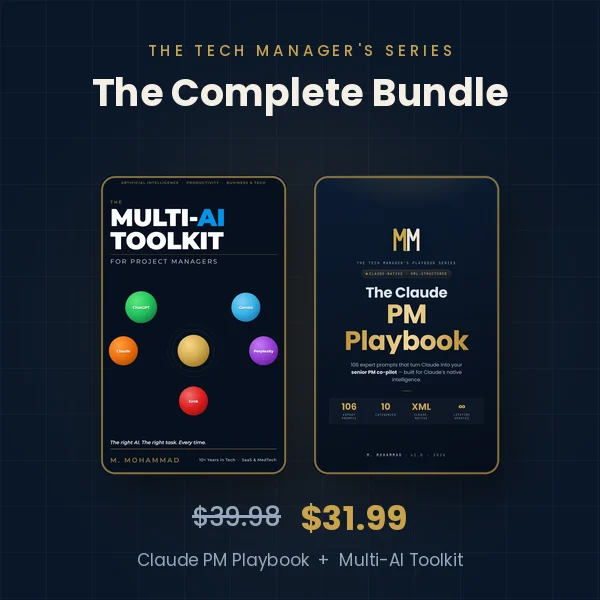 The Complete Bundle — The Claude PM Playbook and The Multi-AI Toolkit
