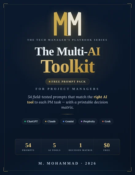 The Multi-AI Toolkit — Free Prompt Pack cover
